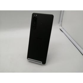 【中古】SONY SoftBank 【SIMフリー】 Xperia 5 IV 8GB 128GB A204SO ブラック【OSU301】保証期間１ヶ月【ランクB】