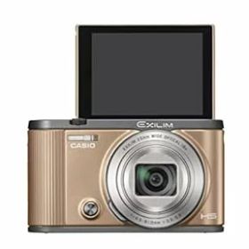 【中古】【39shop】CASIO★デジタルカメラ EXILIM EX-ZR1700GD 自分撮りチルト液晶 オートトランスファー機能 Wi-Fi/Bluetooth搭載 ゴールド(非常に良い)