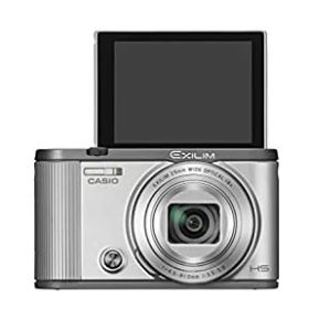 【中古】(非常に良い)CASIO デジタルカメラ EXILIM EX-ZR1700SR 自分撮りチルト液晶 オートトランスファー機能 Wi-Fi／Bluetooth搭載 シルバー