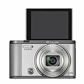 【中古】CASIO デジタルカメラ EXILIM EX-ZR1700SR 自分撮りチルト液晶 オートトランスファー機能 Wi-Fi/Bluetooth搭載 シルバー