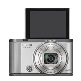 【中古】【非常に良い】CASIO デジタルカメラ EXILIM EX-ZR1700SR 自分撮りチルト液晶 オートトランスファー機能 Wi-Fi/Bluetooth搭載 シルバー