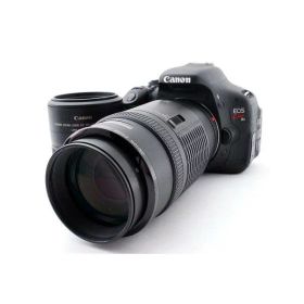 【中古】キヤノン Canon EOS Kiss X5 標準&望遠ダブルズームセット 美品 ストラップ カメラ 中古 人気 おすすめ 高画質