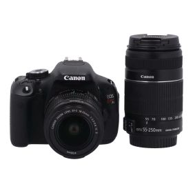 中古 デジタル一眼 ダブルズームキットCanon キャノンEOS Kiss X5 ダブルズームキット 351077243371コンディションランク【B】（商品 No.09-0）