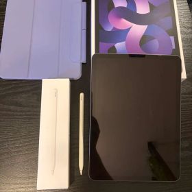 美品 iPad Air 第5世代 パープル 本体 ApplePencil セット