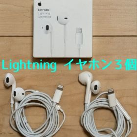 Apple EarPods with Lightning Connector３個