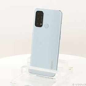 Reno5 A 128GB アイスブルー A103OP Y!mobile SIMフリー ［6.5インチ液晶／Snapdragon 765G／RAM:6GB／ナノSIM&eSIM］