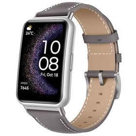 Huawei Watch Fit / Watch Fit New / Watch Fit Elegant / Watch Fit SE バンド ベルト 合皮レザー ベルト ソフト 柔軟性 ビジネス風 交