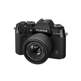【納期1-2ヶ月】FUJIFILM[フジフイルム] X-T50 レンズキット ブラック