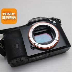 超美品 α7 ILCE-7 ブラック 即日発送 ミラーレス一眼 SONY 本体 あすつく 土日祝発送OK