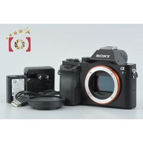 【中古】SONY ソニー α7 ILCE-7 ミラーレス一眼カメラ シャッター回数僅少