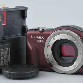 【中古】Panasonic パナソニック LUMIX DMC-GF3 センシュアルブラウン ミラーレス一眼カメラ