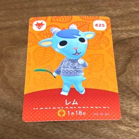 どうぶつの森 amiiboカード レム