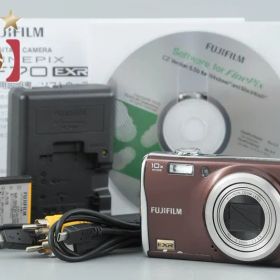【中古】FUJIFILM 富士フイルム FinePix F70EXR ブラウン コンパクトデジタルカメラ