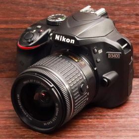 ニコン Nikon D3400❤スマホに転送❤小型軽量一眼レフ❤初めての一眼レフ