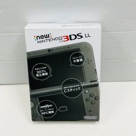 ★未使用品★極美品 Newニンテンドー3DS LLメタリックブラック生産終了