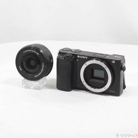 〔中古〕SONY(ソニー) α6000 パワーズームレンズキット ブラック ILCE-6000L〔305-ud〕