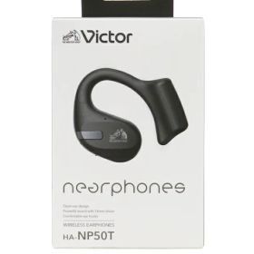 【Victor】【未使用品】ビクター『ワイヤレスイヤホン / nearphones / ブラック』HA-NP50T-B 2023年11月発売 音響機器 1週間保証【中古】