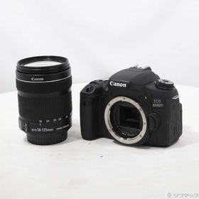 (中古)Canon EOS 8000D EF-S18-135 IS STM レンズキット (2420万画素/SDXC)(344-ud)