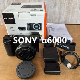 SONY α6000 レンズ付き ミラーレス一眼