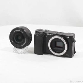 ソフマップ 〔中古品〕 α6000 パワーズームレンズキット ブラック ILCE-6000L【305】