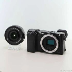 ソフマップ 〔中古品〕 α6000 パワーズームレンズキット ブラック ILCE-6000L【368】
