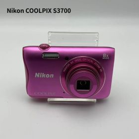 【簡易動作確認済】Nikon COOLPIX S3700 ピンク デジカメ