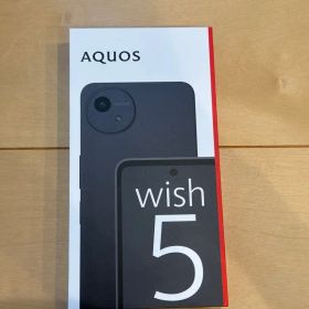 新品・未使用 AQUOS wish5 SH-52F 黒 SUMI(K)スミ 本体
