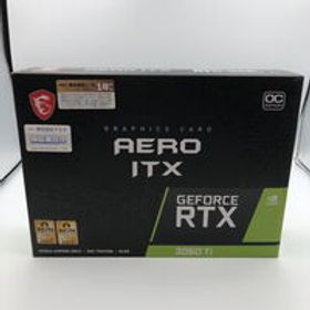 中古 MSI GeForce RTX 3060 Ti AERO ITX 8G OC LHR (RTX3060Ti 8GB) 4720003178 状態： C:並品