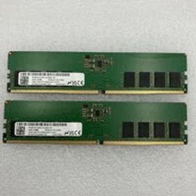 中古 16GB 2枚組(合計32GB) PC5-44800/DDR5-5600 デスクトップ用 190887 状態： B:良品
