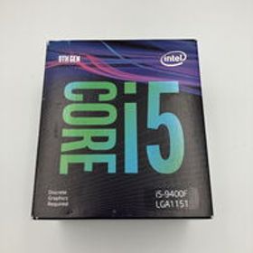 中古 INTEL Core i5-9400F (1151/2.9GHz/9M/C6/T6) 139478 状態： B:良品