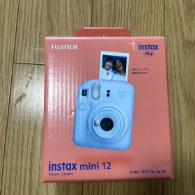 FUJIFILM instax mini 12 パステルブルー 本体