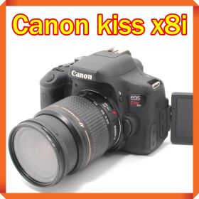 ✨ Canon EOS kiss x8i 一眼レフ スマホ転送 シングルレンズ