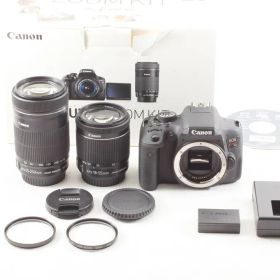 美品 Canon キヤノン EOS Kiss X8i Wレンズキット 2420万画素 デジタル 一眼
