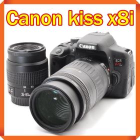 ✨ Canon EOS kiss x8i 一眼レフ スマホ転送 望遠レンズ