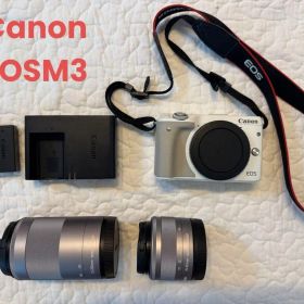 Canon EOS M3ミラーレス一眼 ダブルズームキット