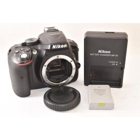 ★美品★ Nikon ニコン D5300 ボディ ブラック デジタル一眼レフカメラ 2608095