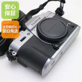 超美品 FUJIFILM X-T10 シルバー 即日発送 ミラーレス一眼 フジフィルム 本体 土日祝発送OK