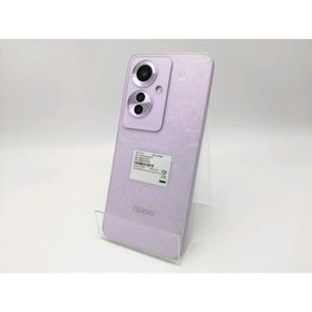【中古】Oppo 国内版 【SIMフリー】 OPPO Reno11 A コーラルパープル 8GB 128GB CPH2603【ECセンター】保証期間１ヶ月【ランクB】