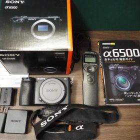 SONY α6500 ミラーレス一眼 本体(ILCE-6500)、おまけ付き