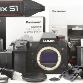 ☆極上美品☆ Panasonic パナソニック LUMIX DC-S1 ボディ Shot数 僅か 800枚前後！ ♯26083007