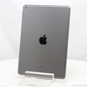 (中古)Apple iPad 第7世代 32GB スペースグレイ MW742J/A Wi-Fi(258-ud)