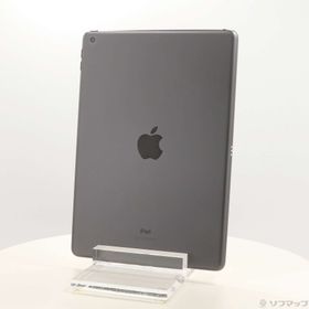 (中古)Apple iPad 第7世代 32GB スペースグレイ MW742J/A Wi-Fi(377-ud)