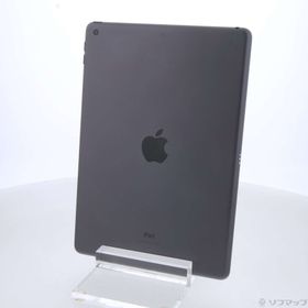 (中古)Apple iPad 第7世代 32GB スペースグレイ MW742J/A Wi-Fi(262-ud)