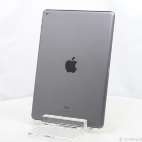 (中古)Apple iPad 第7世代 32GB スペースグレイ MW742J/A Wi-Fi(349-ud)
