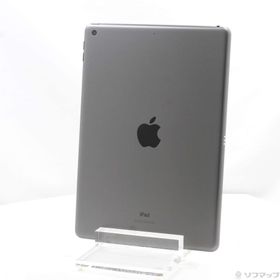 (中古)Apple iPad 第7世代 32GB スペースグレイ MW742J/A Wi-Fi(349-ud)
