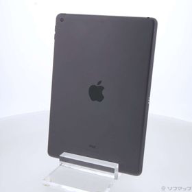 (中古)Apple iPad 第7世代 32GB スペースグレイ MW742J/A Wi-Fi(348-ud)