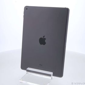 (中古)Apple iPad 第7世代 32GB スペースグレイ MW742J/A Wi-Fi(349-ud)