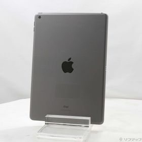 (中古)Apple iPad 第7世代 32GB スペースグレイ MW742J/A Wi-Fi(348-ud)