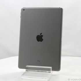 (中古)Apple iPad 第7世代 32GB スペースグレイ MW742J/A Wi-Fi(348-ud)