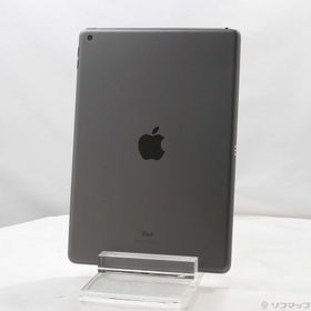 (中古)Apple iPad 第7世代 32GB スペースグレイ MW742J/A Wi-Fi(344-ud)